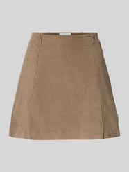 Ausgestellter Mini-Rock aus Baumwoll-Mix Modell 'ZALAIAA' von Armedangels Beige - 5