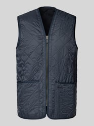 Kamizelka pikowana o kroju regular fit z miękkim polarem wewnątrz od Barbour - 24