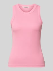 Slim Fit Top in Rippstrickoptik von Tom Tailor Denim - 7