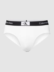 Slip mit Label-Detail von Calvin Klein Underwear Weiß - 21