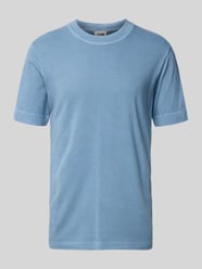 T-Shirt mit geripptem Rundhalsausschnitt Modell 'RAPHAEL' von Drykorn - 28