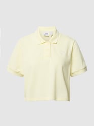 Poloshirt mit Logo-Stickerei von adidas Originals Gelb - 11