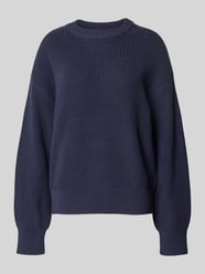 Oversized Strickpullover mit gerippten Abschlüssen von Jake*s Casual - 35