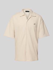 Regular fit vrijetijdsoverhemd met labelstitching, model 'LIBCO' van PEGADOR - 26