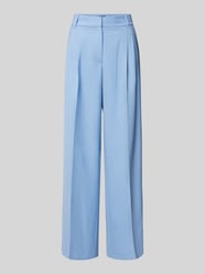 Regular Fit Bundfaltenhose mit weitem Bein aus Twill von s.Oliver BLACK LABEL - 18