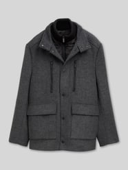Regular Fit Funktionsjacke aus Wollmix von Tom Tailor - 43