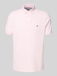Regular Fit Poloshirt aus Baumwoll-Mix von Tommy Hilfiger Pink - 7