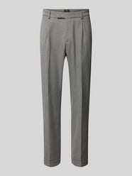 Slim Fit Stoffhose mit Bundfalten von Cinque Grau - 6