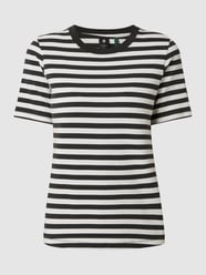 T-shirt met streepmotief  van G-Star Raw Grijs / zwart - 30