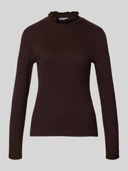 Slim Fit Longsleeve aus Baumwoll-Mix von MORE & MORE - 14