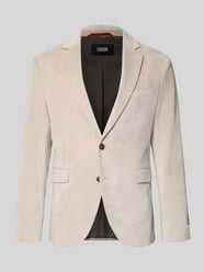 marynarka na 2 guziki Slim Fit z sztruksu model 'DATA' od CINQUE - 31