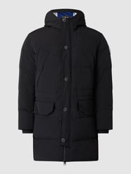 Parka met vulling van dons en veren, model 'Aspen’ - waterafstotend van Bomboogie Grijs / zwart - 1