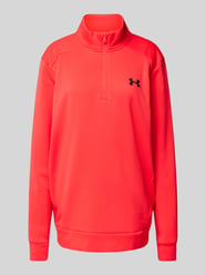 Sweatshirt mit Troyer-Kragen von Under Armour Rot - 14