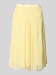 Spódnica midi o wyglądzie w plisach od Lace & Beads - 19