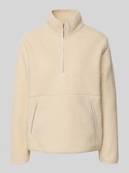 Sweter z polaru ze stójką i wpuszczanymi kieszeniami model ‘BODIL’ od Soyaconcept - 39