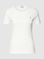 T-Shirt mit Label-Detail Modell 'CODY' von Tommy Hilfiger Weiß - 18