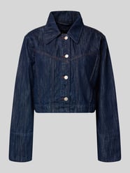 Jeansjacke mit cropped Schnitt von BOSS Orange - 32