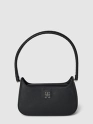 Schultertasche mit Label-Applikation Modell 'EMBLEM' von Tommy Hilfiger Schwarz - 20