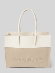 Shopper met labelstitching, model 'MYRTHA' van Coccinelle - 14