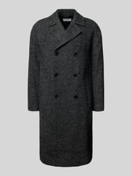 Regular fit lange wollen jas met viscose, model 'Bullmer' van Matinique - 22