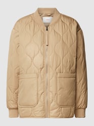 Jacke mit seitlichen Eingrifftaschen von s.Oliver RED LABEL Beige - 43