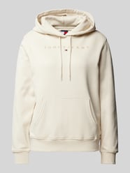 Hoodie mit Label-Stitching von Tommy Jeans Beige - 5