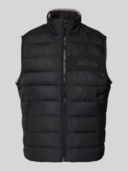 Steppweste mit Label-Print Modell 'Cenito' von BOSS - 40
