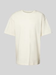 T-Shirt mit Label-Stitching von KARL KANI Beige - 14