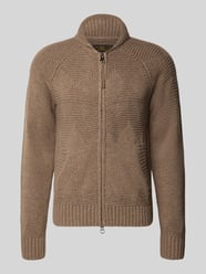 Kardigan rozpinany z zamkiem błyskawicznym dwustronnym model 'LUKE' od JACK & JONES Premium - 10