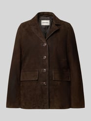 Regular Fit Jacke in Leder-Optik von Stefanel - 1