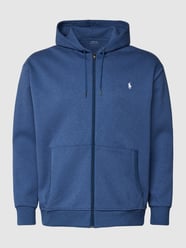 Bluza rozpinana PLUS SIZE z kapturem od Polo Ralph Lauren Big & Tall Niebieski - 14