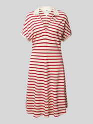 Sukienka polo mini o taliowanym kroju z mieszanki lyocellu od Tommy Hilfiger - 26