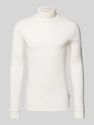 Regular fit turtleneck met mouwboordjes van Marc O'Polo - 7