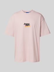 T-Shirt mit Label-Print Modell 'Nerperi' von Hugo Blue Pink - 23