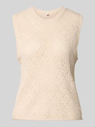 Bezrękawnik o kroju regular fit z okrągłym dekoltem model 'SUNNY' od ONLY - 23