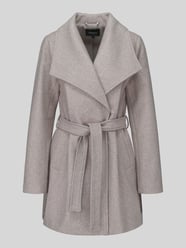 Mantel mit Bindegürtel Modell 'ONLTRISH' von ONLY Beige - 42