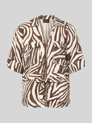 Regular Fit Kurzblazer aus Lyocell-Mix von s.Oliver BLACK LABEL - 48