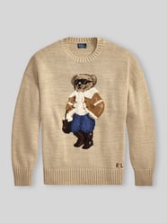Pullover mit Bären-Intarsie von Polo Ralph Lauren - 44