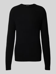 Gebreide pullover met ronde hals, model 'CONE' van Forét - 2