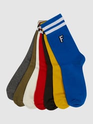 Socken mit Stretch-Anteil im 7er-Pack von URBAN CLASSICS Blau - 26
