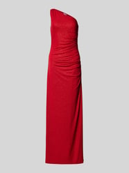 Maxikleid in One-Shoulder-Träger von Jake*s Cocktail Rot - 15