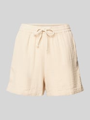 Shorts aus reiner Baumwolle Modell 'THYRA' von Only Beige - 34