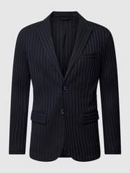 2-Knopf-Sakko mit Allover-Muster von Emporio Armani Blau / Türkis - 26