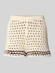 Shorts mit Lochstickerei Modell 'Laren' von LeGer - 15