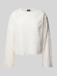 Loose Fit Blusenshirt aus reiner Baumwolle Modell 'TARMORINE' von Pieces - 8