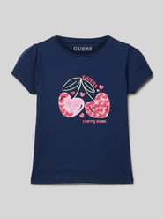 T-Shirt mit Motiv-Print von Guess - 6