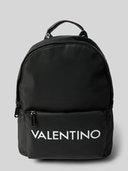 Rucksack mit Label-Print Modell 'ZAINO KYLO' von VALENTINO BAGS Schwarz - 40