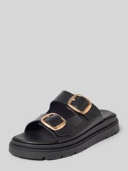 Wedges van echt leer van Tamaris - 1