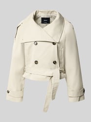 Regular Fit Jacke aus Baumwoll-Mix Modell 'Lipa' von MANGO Beige - 8
