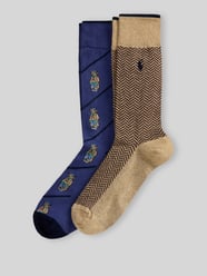 Socken mit Logo-Stickerei im 2er-Pack von Polo Ralph Lauren Underwear - 30